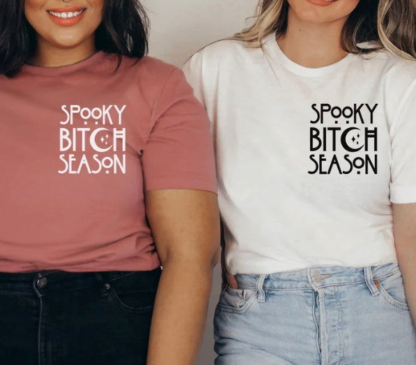 Spooky Bitch Season(Black print)